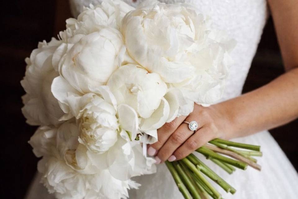 Bouquet con peonie