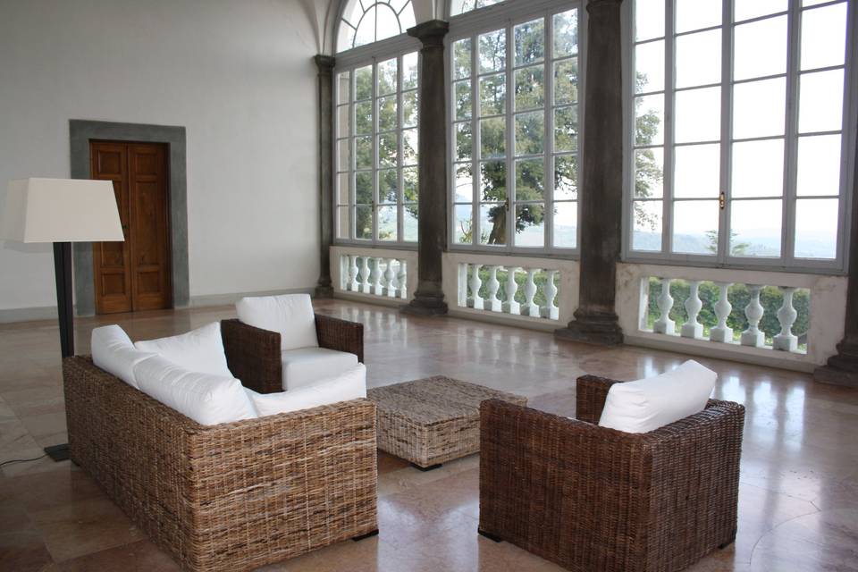 Loggia Villa Guinigi