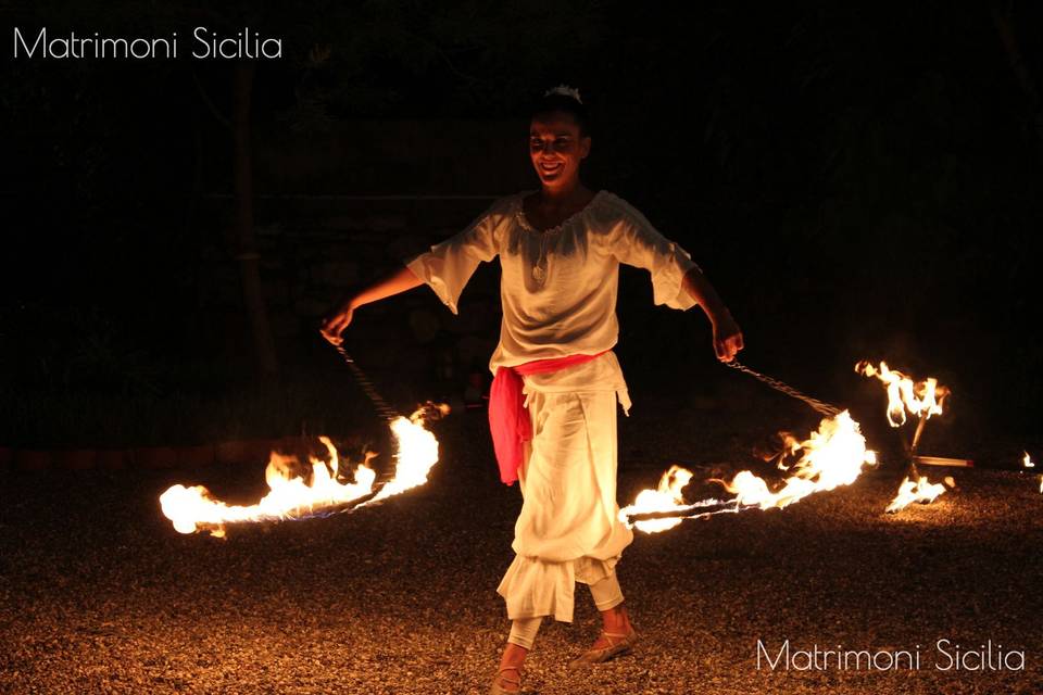 Fire show