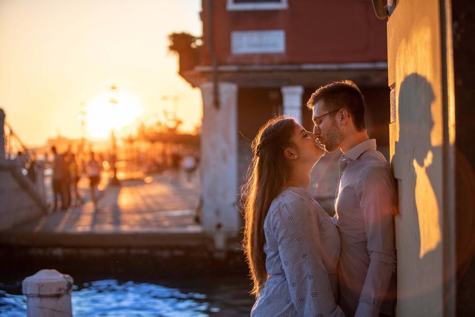 Engagement to Venice