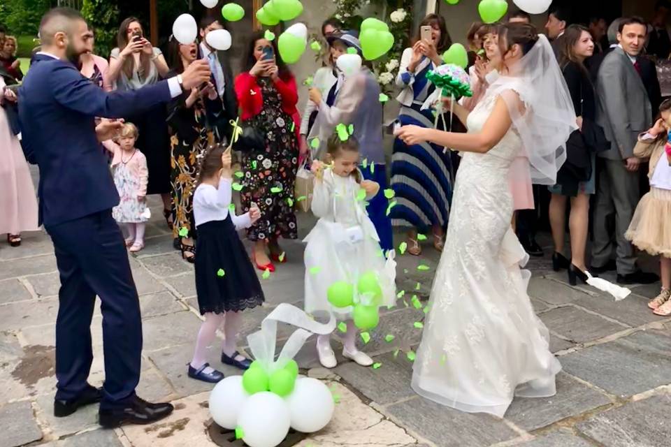 Palloncini led per matrimonio milano - Negozio festa milano