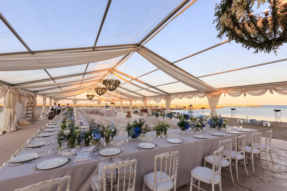 Cena in spiaggia