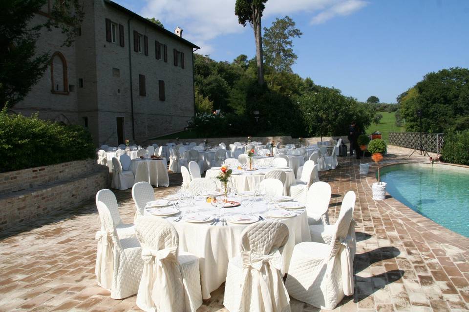 Allestimento pranzo