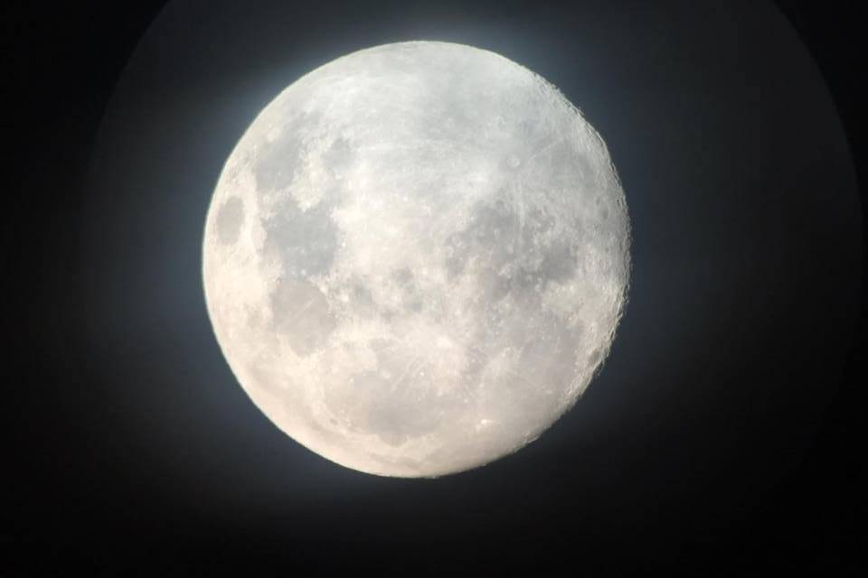 La Luna dal Telescopio