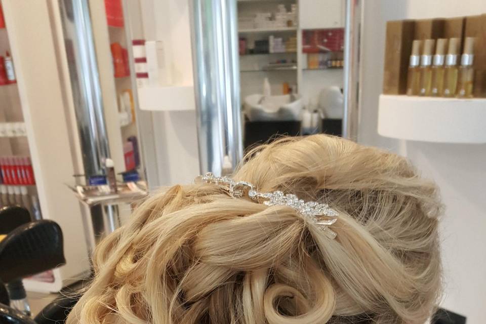 Bellagio Wedding Hairstyle & Make Up