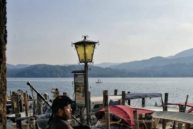 Piper on Lake Orta, Piemonte