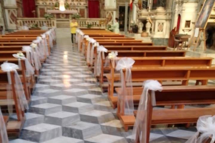 Allestimento chiesa