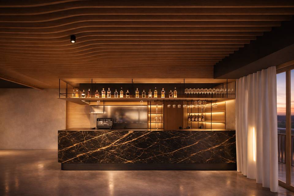Indoor bar