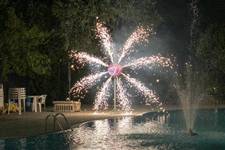 Ruota pirotecnica con cuori