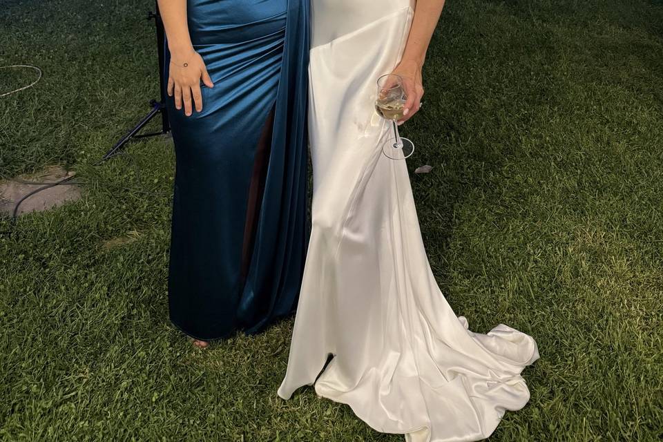 Agata and Bride from LA