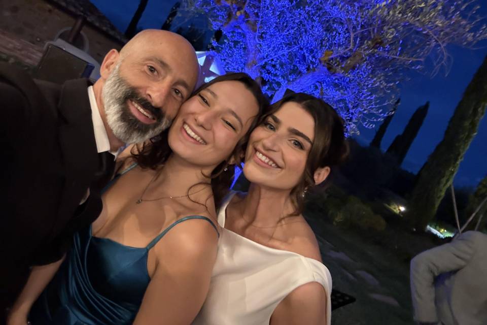 Massimo, Agata and Bride