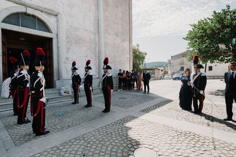 L'arrivo della sposo