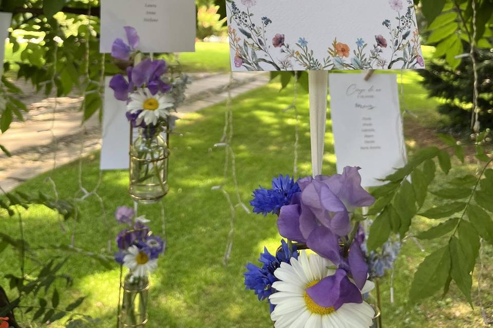 Tableau mariage
