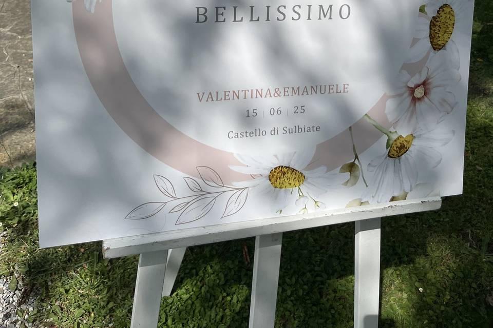 Pannello benvenuto