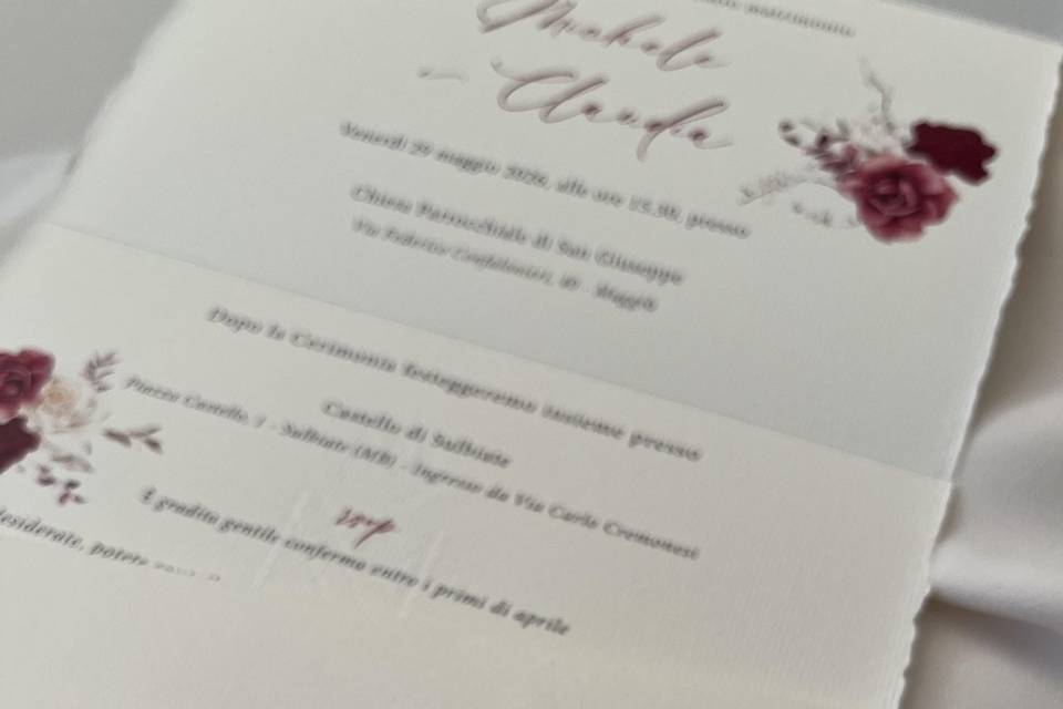 Carta artigianale con sigillo