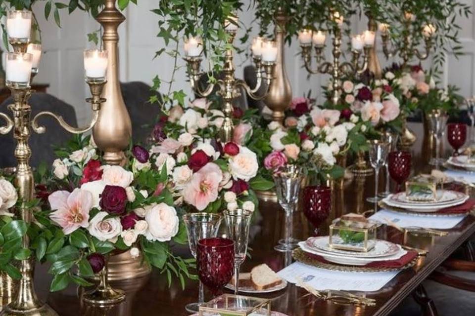 Weddingg table decor