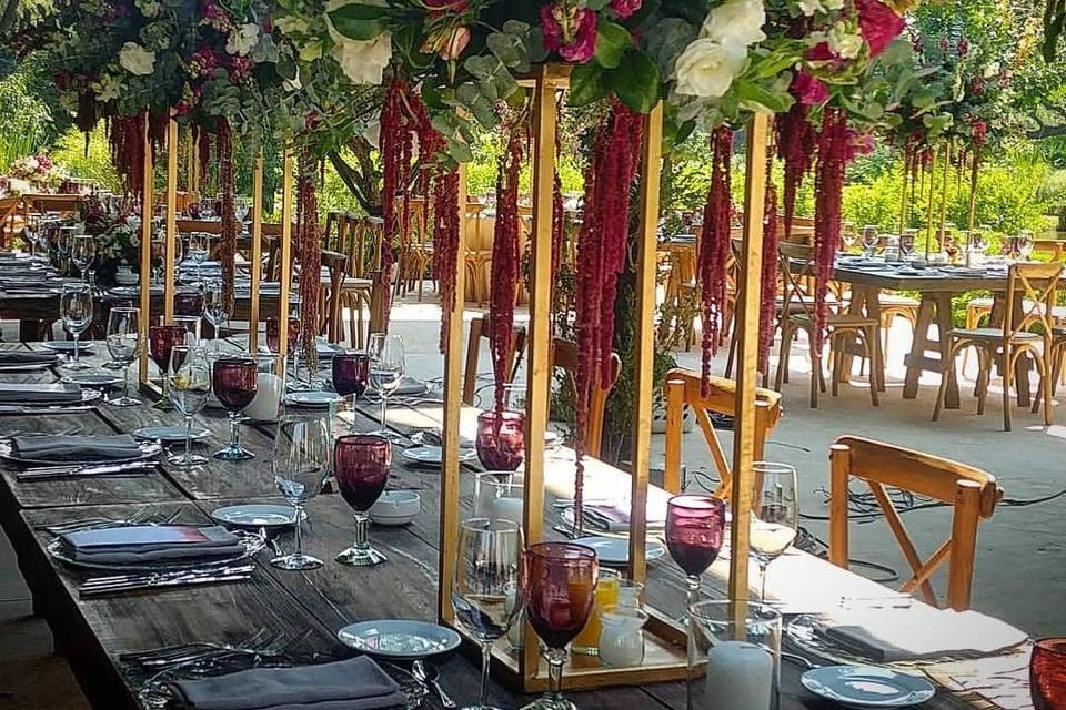 Weddingg table decor