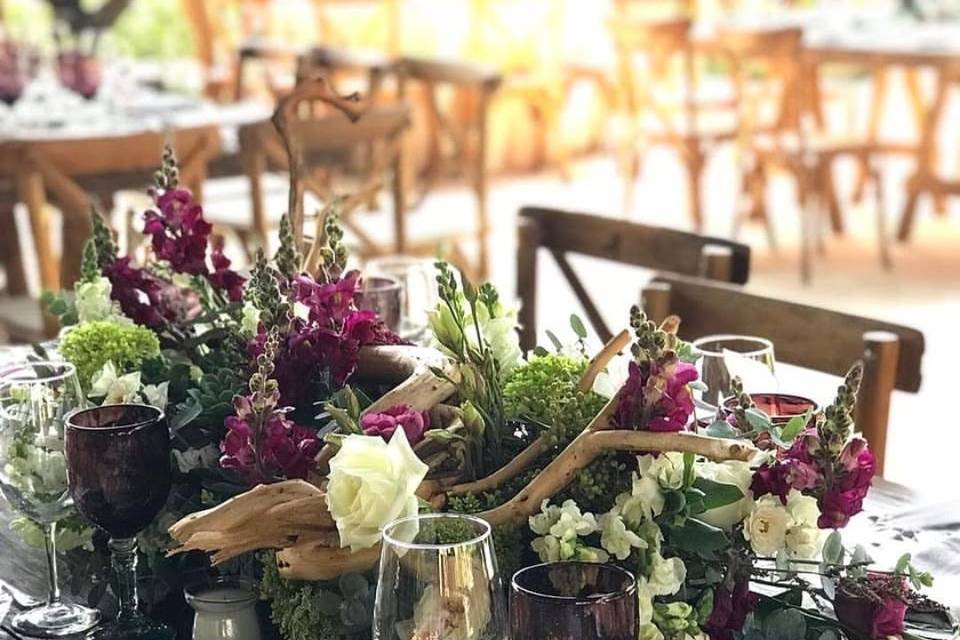 Weddingg table decor