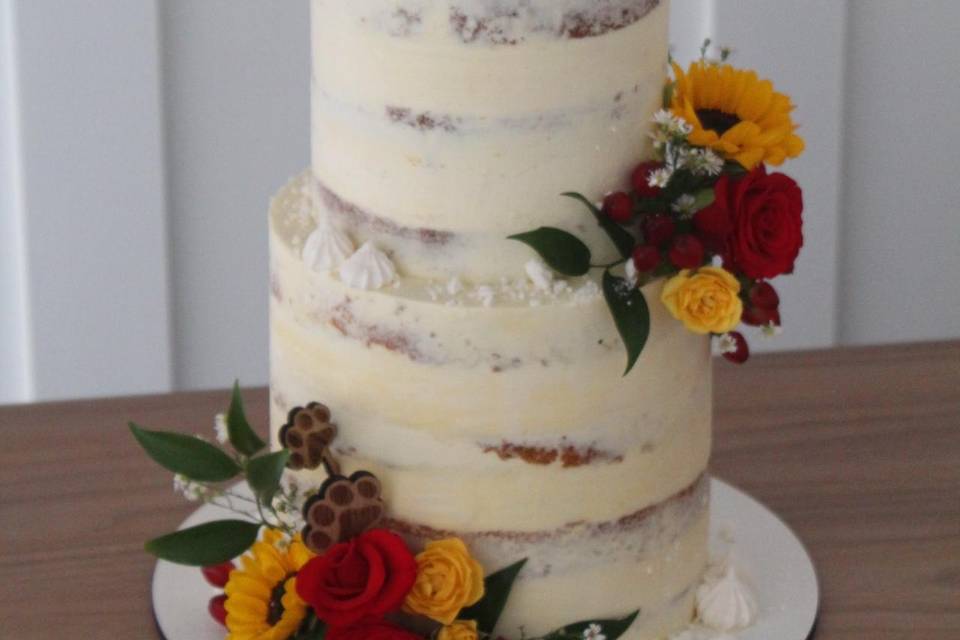 Naked cake