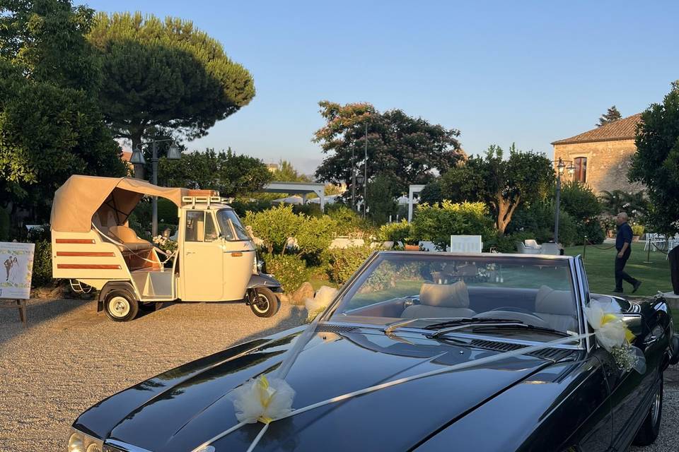 Mercedes e ape calessino