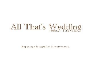 All Taht's Weddings logo