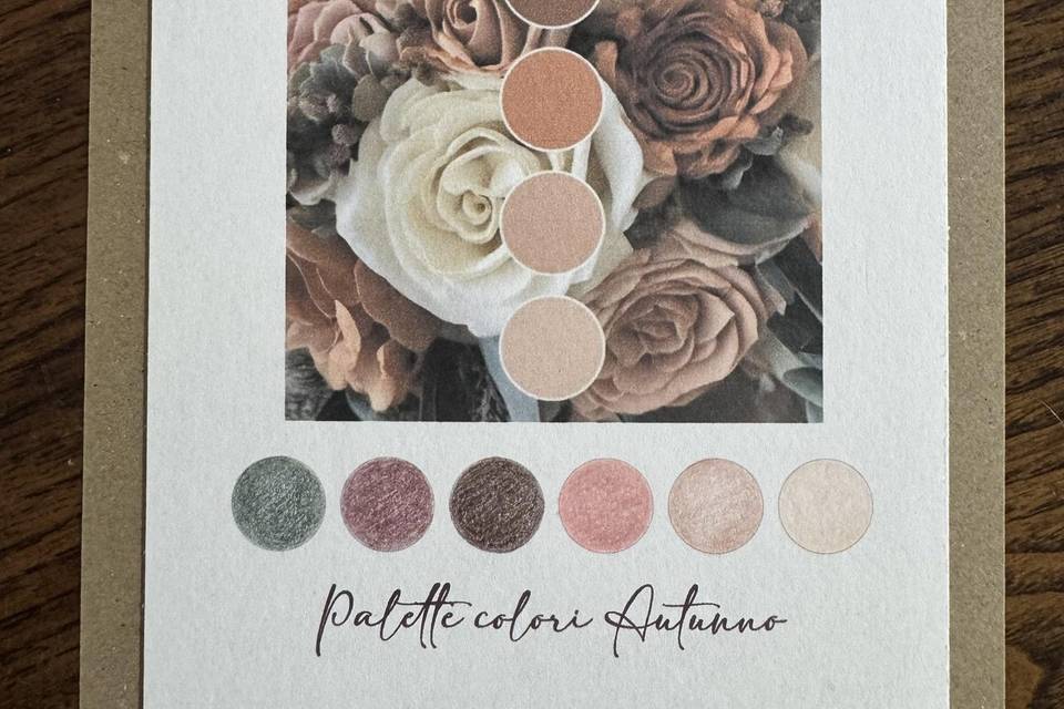 Palette colori autunno