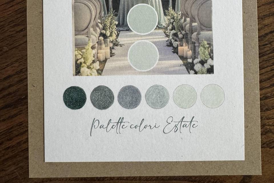 Palette colori estate