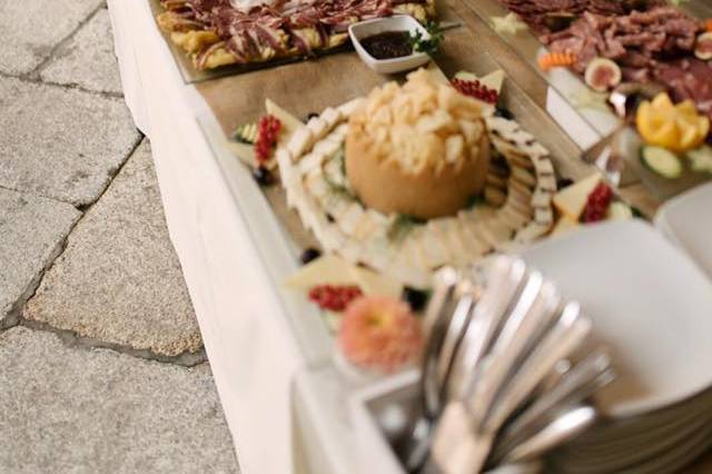 Buffet a villa gaia