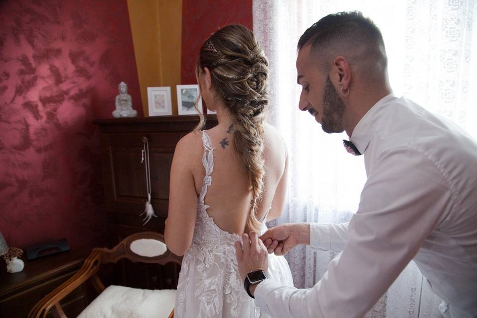 sposa e fratello