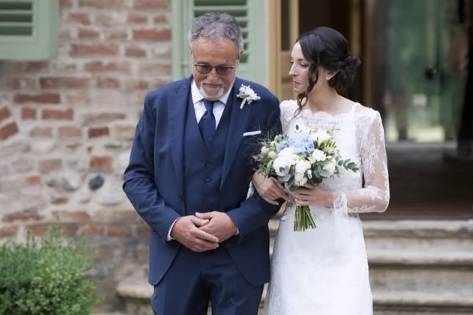 sposa e papà