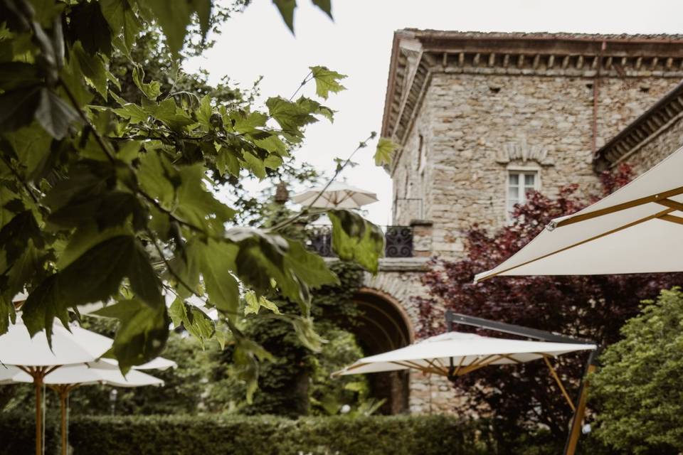 Ristorante Il Poeta - giardino