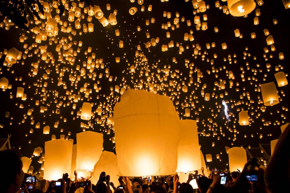 Festival delle luci-Thailandia