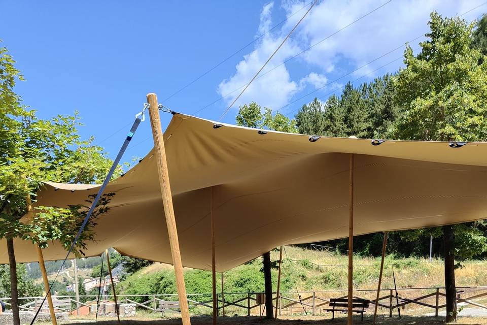 Stretch tent