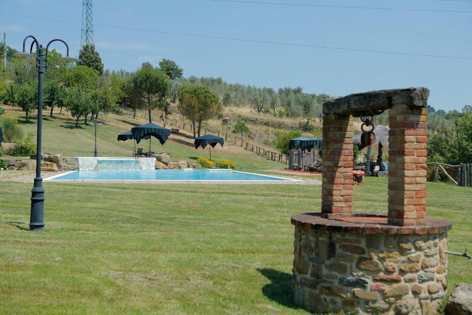 Ampio solarium panoramico