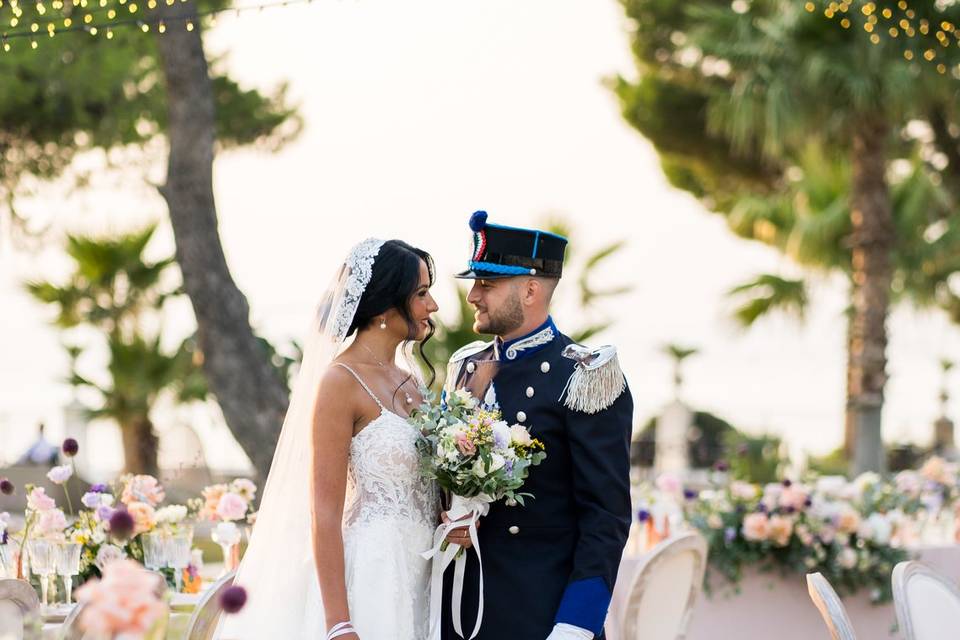 Bride and groom