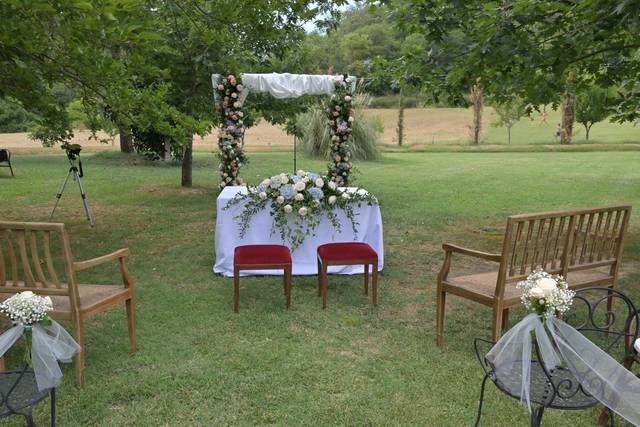 Allestimento cerimonia