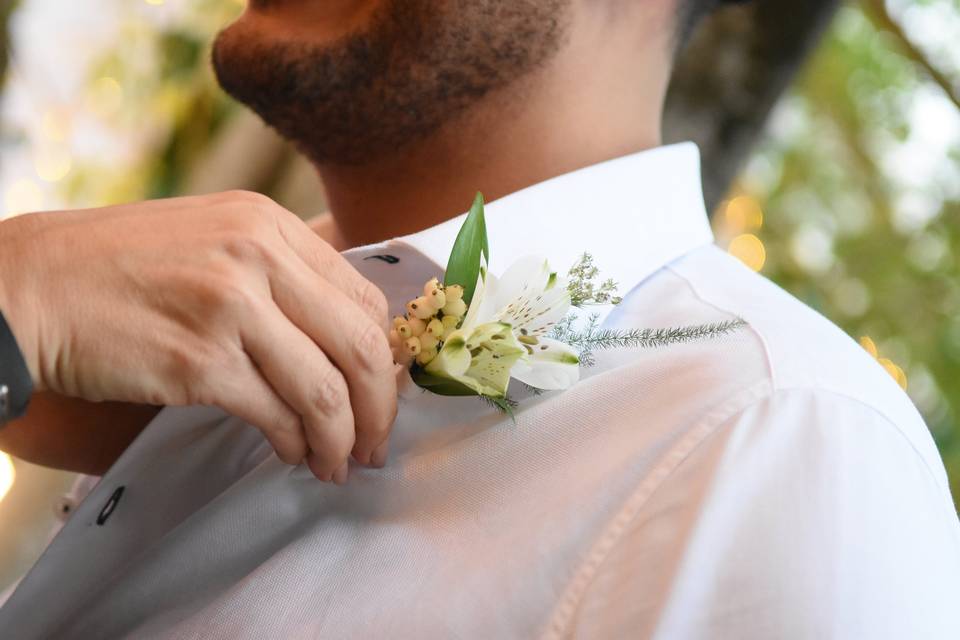 Boutonniere sposo