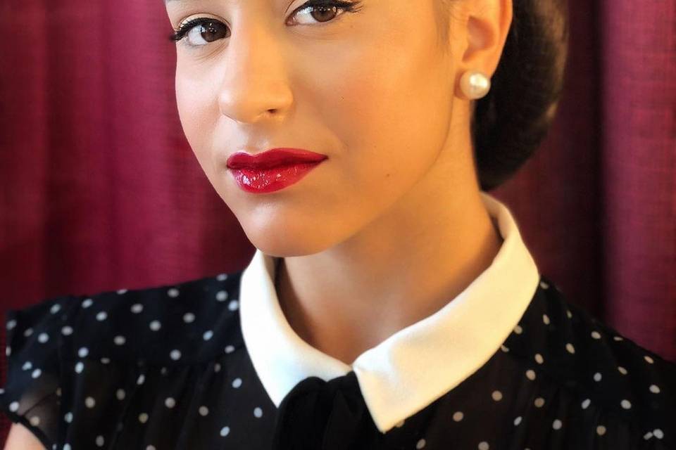 Lezione trucco sposa d'epoca
