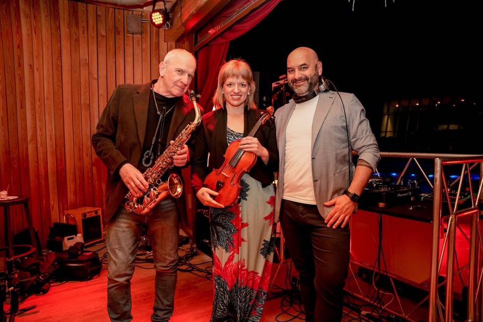 With Paolo Dex & Giulia