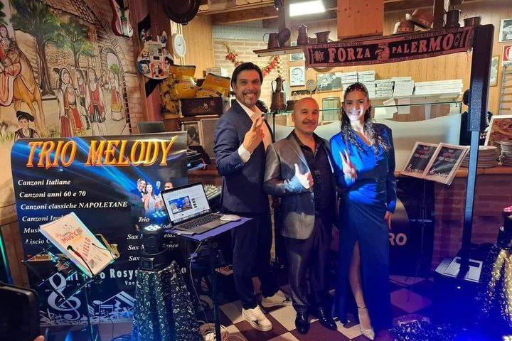 Il trio Melody al ristorante 