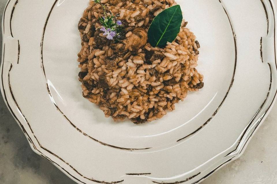 Risotto al piccione