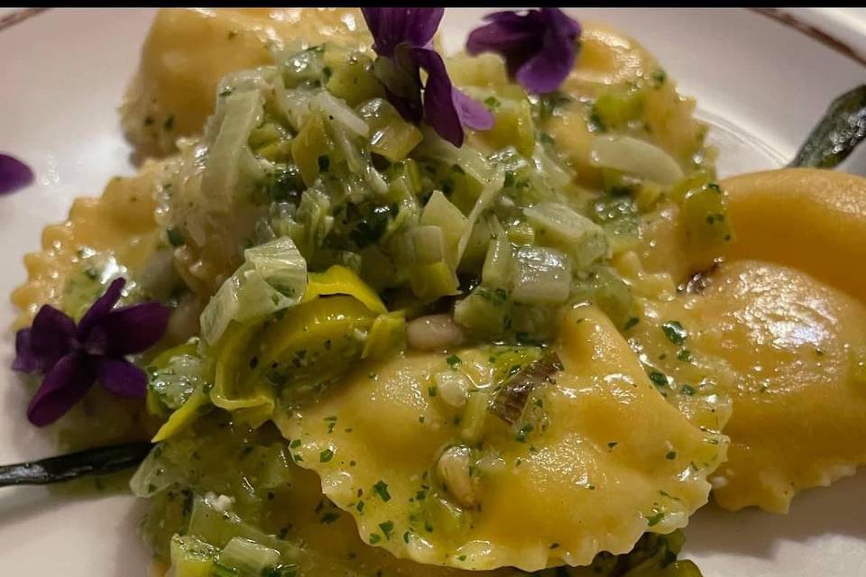 Ravioli di baccalà