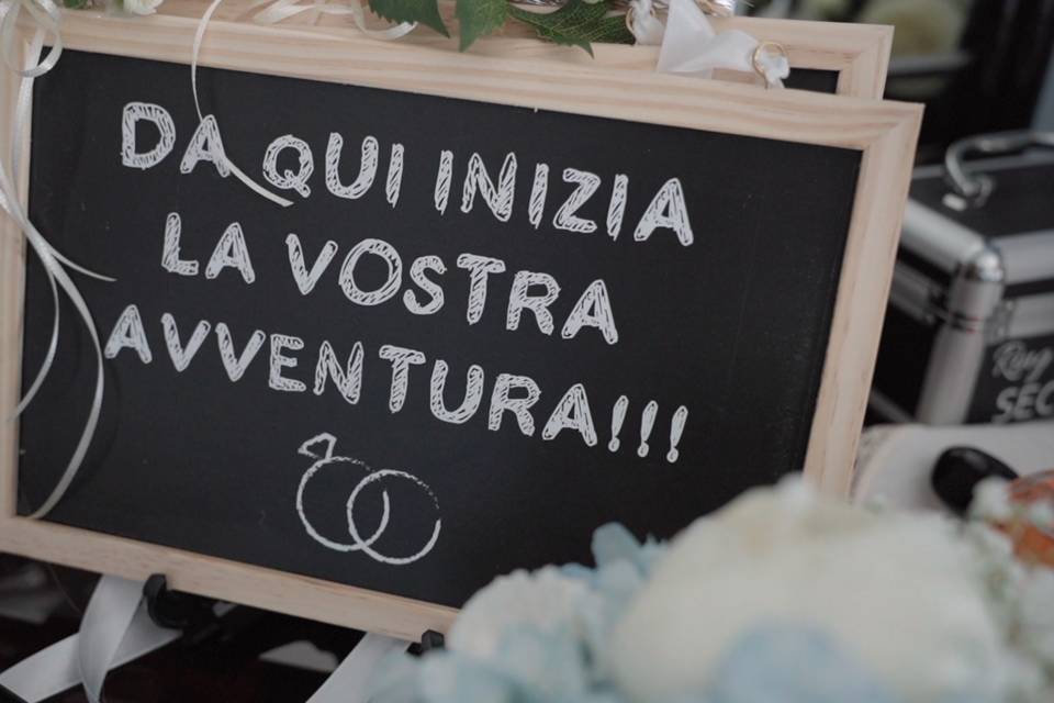 Allestimento matrimonio