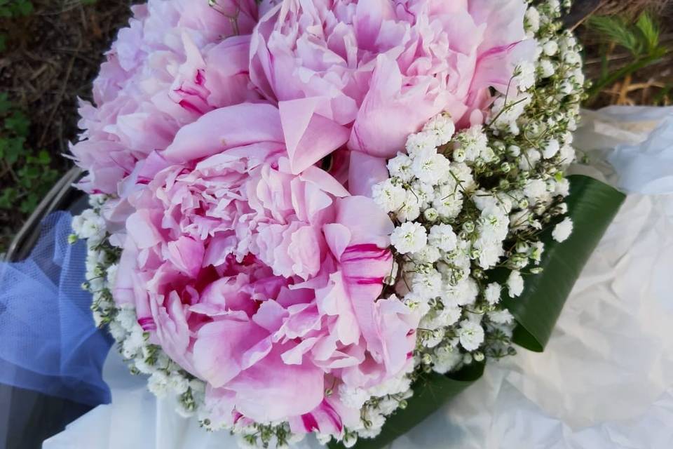 Bouquet peonie