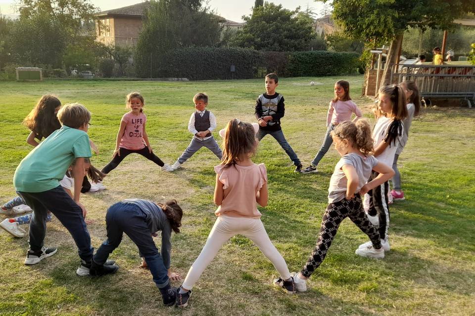 I giochi all'aperto