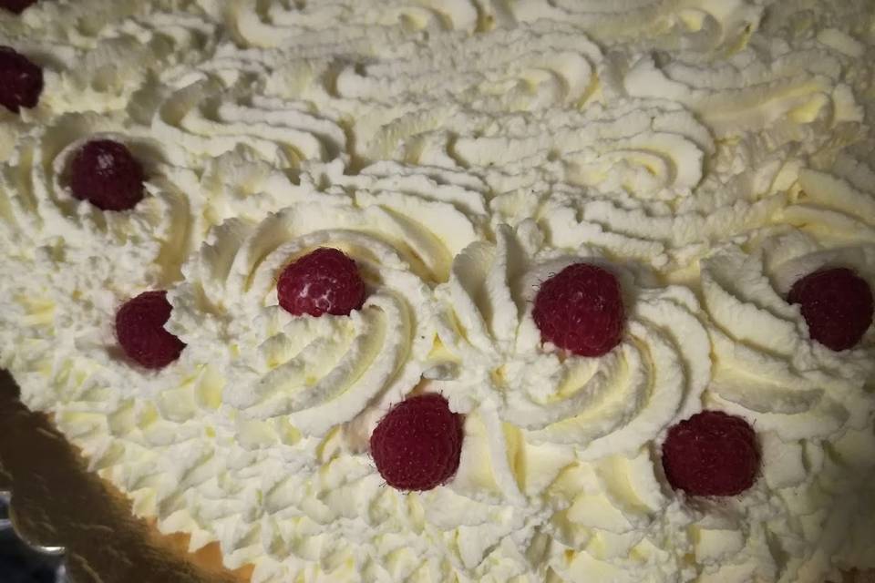 Torta nuziale chantilly