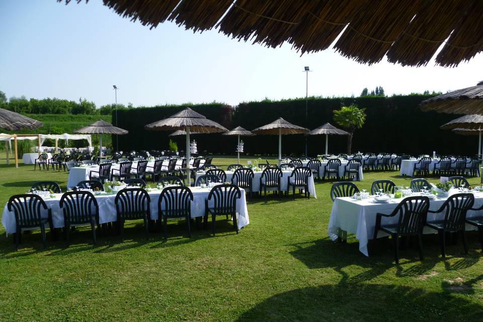 Wedding in piscina