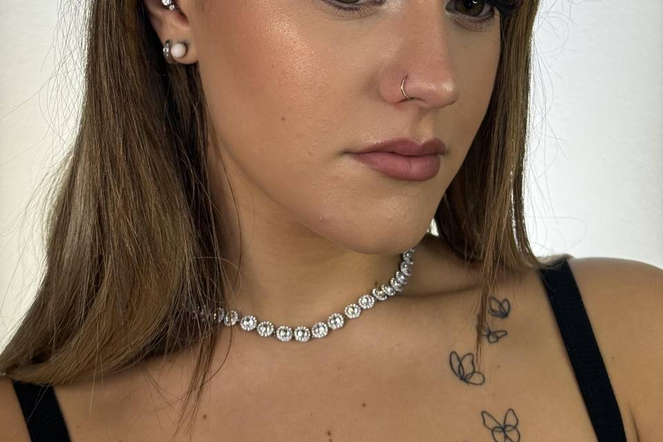 Make up glam e elegante