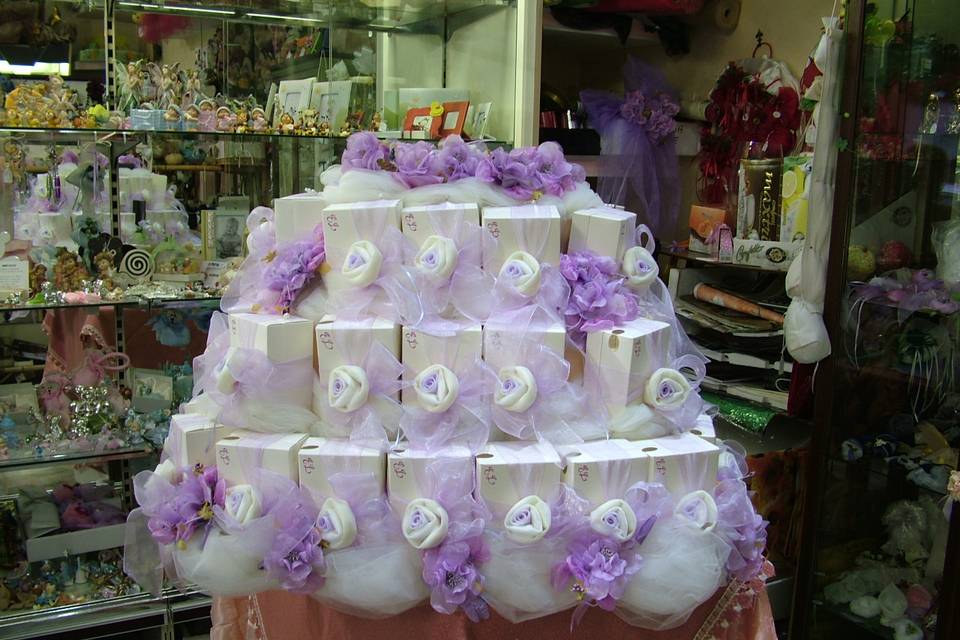 Wedding cake lilla