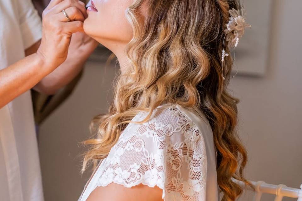 Trucco e acconciatura sposa